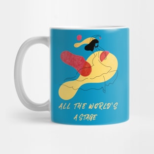 All The World's A Stage Artists & Performers Mug